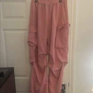 Pink Cargo Pants